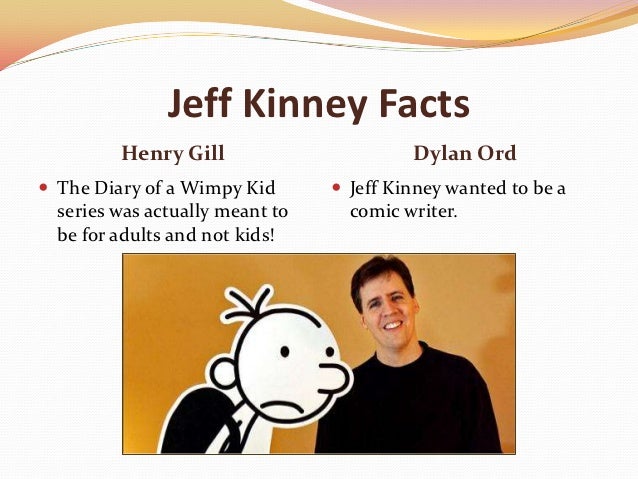 jeff kinney fakta jeff kinney fakta